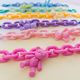 Hurtel Color Chain (rope) kolorowy łańcuszek łańcuch zawieszka do telefonu portfela plecaka fioletowy 4