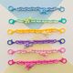Hurtel Color Chain (rope) kolorowy łańcuszek łańcuch zawieszka do telefonu portfela plecaka żółty 5