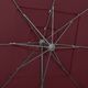 vidaXL 4-poziomowy parasol na aluminiowym słupku, bordowy, 250x250 cm 2