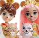 Mattel Enchantimals Królewskie Lalki Braylee & Bannon Bear Niedźwiadki 2-pak GYJ07 4