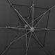 vidaXL 4-poziomowy parasol na aluminiowym słupku, antracyt, 250x250 cm 2