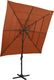 vidaXL 4-poziomowy parasol na aluminiowym słupku, terakota, 250x250 cm 1
