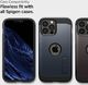 Spigen SZKŁO HARTOWANE SPIGEN ALM GLASS FC 2-PACK IPHONE 13 PRO MAX BLACK 9