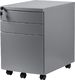 Selsey SELSEY Kontenerek metalowy pod biurko RP-01 szary 1