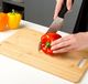 NAVA Nóż kuchenny stalowy, SANTOKU, azjatycki, japoński, do siekania, ACER, 30 cm 3