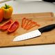 NAVA Nóż kuchenny stalowy, SANTOKU, azjatycki, japoński, do siekania, ACER, 30 cm 4