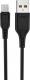 Kabel USB Denmen USB-A - microUSB 1 m Czarny (29348) 1