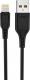 Kabel USB Denmen USB-A - Lightning 1 m Czarny (29350) 1