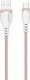 Kabel USB Somostel USB-A - USB-C 1.2 m Różowy (28263) 1