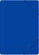 Office Products Teczka z gumką OFFICE PRODUCTS, A4, PP, 500mikr., 3-skrz., niebieska 1
