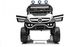 ADEL Pojazd Mercedes BENZ UNIMOG Biały 4