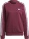Adidas Bluza damska adidas Cero Essential 3 Stipes bordowa H10196 XXS 6
