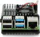JustPi Obudowa z dwoma wentylatorami Raspberry Pi 4B  (LT-4B02) 4