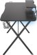 Biurko Genesis Holm 300 RGB Czarne 120 cmx60 cm + Nitro 330 Czarno-czerwony (NFG-0752) 4