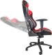 Biurko Genesis Holm 300 RGB Czarne 120 cmx60 cm + Nitro 770 Czarno-czerwony (NFG-0751) 12