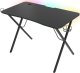 Biurko Genesis Holm 200 RGB Czarne 113 cmx60 cm + Nitro 770 Czarno-czerwony (NFG-0751) 1