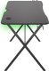 Biurko Genesis Holm 200 RGB Czarne 113 cmx60 cm + Nitro 770 Czarno-czerwony (NFG-0751) 4