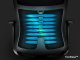 Biurko Genesis Holm 300 RGB Czarne 120 cmx60 cm + ASTAT 200 G2 Czarny (NFG-1943) 25