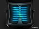 Biurko Genesis Holm 200 RGB Czarne 113 cmx60 cm + ASTAT 200 G2 Czarny (NFG-1943) 24