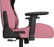 Biurko Genesis Holm 300 RGB Czarne 120 cmx60 cm + Fotel Nitro 720 czarno-różowy 14
