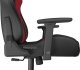 Fotel Genesis Nitro 720 czarno-czerwony (NFG-1927) + Mata ochronna Tellur 400 Round Lava 100cm 5