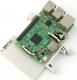 DINrPlate DRP2 mocowanie na szynę DIN Raspberry Pi 2B//3B/3B+/4B 1