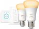 Philips Hue Zestaw startowy mostek + 2 x żarówka E27 8W WA + przełącznik (929002468406) 1