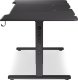 Biurko Endorfy Biurko Endorfy Atlas L Czarne 150 cmx78 cm + Fotel Meta BK czarny 5