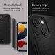 Spigen Etui Spigen Cyrill Leather Brick Apple iPhone 13 Black 5