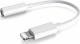 Adapter USB Platinet Lightning - Jack 3.5mm + Lightning Biały  (PMMA9825) 1