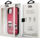 Karl Lagerfeld Etui Karl Lagerfeld KLHCP13SPCUSKCP Apple iPhone 13 mini fuksja/fushia hardcase Ikonik Karl & Choupette 8