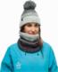 Buff Buff Masha Knitted Fleece Hat Beanie 1208559371000 szary 1