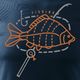 Topslang Koszulka na ryby dla wędkarza wędkarska fishing karp męska granatowa REGULAR XL 1