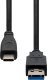 Kabel USB ProXtend USB-C to USB A 3.0 cable 15cm black 1
