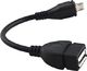 Adapter USB Techonic microUSB - USB Czarny  (OTG USB-A TO MICRO USB) 3