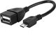 Adapter USB Techonic microUSB - USB Czarny  (OTG USB-A TO MICRO USB) 4
