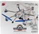Dron Ikonka Hexacopter Hajun (W609-7) 4