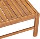 vidaXL Stolik ogrodowy, 63x63x30 cm, lite drewno tekowe 4