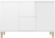 vidaXL Szafka na wysoki połysk, biała, 103,5x35x70 cm, płyta wiórowa 5