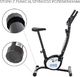 Rower stacjonarny One Fitness treningowy mechaniczny RW3011 czarno-biały 15