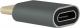 Adapter USB Qoltec USB-C - microUSB Szary  (50478) 1