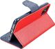 Kabura Fancy Book do OPPO RENO 5 LITE / RENO 5F / A94 4G / F19 PRO czerwony / granatowy 1
