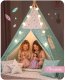 Ricokids Namiot tipi ze światełkami miętowy 4