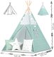Ricokids Namiot tipi ze światełkami miętowy 11