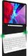 Usams USAMS Etui Winro z klawiaturą iPad Pro 11" zielone etui-biała klawiatura/green cover-white keyboard IP011YRXX02 (US-BH645) 2
