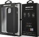 Mercedes AMG Petronas F1 Team AMG AMHCP13SDOLBK iPhone 13 mini 5,4" czarny/black hardcase Leather Hot Stamped 7