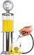 Aptel AG472 DYSTRYBUTOR DO PIWA ALKOHOLU SOKU DOZOWNIK 950ml srebrny 1