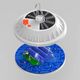 Aptel ZD13A LAMPA CAMPINGOWA WYJAZDOWA SOLAR LED IP65 30W biała 6