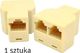 Aptel RJ5A ROZGAŁĘZIACZ Z 1 NA 2 GNIAZDA RJ45 8P8C 1