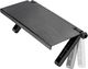 Aptel SL4A PÓŁKA NAKŁADANA NA EKRAN MONITOR TV UCHWYT 33x16,5x2,5cm czarna 2